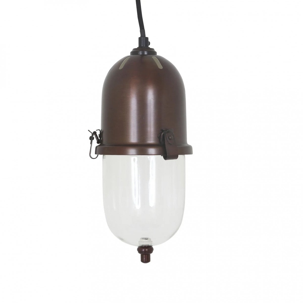 lampe en laiton de couleur laiton foncé antique avec un raccord E27