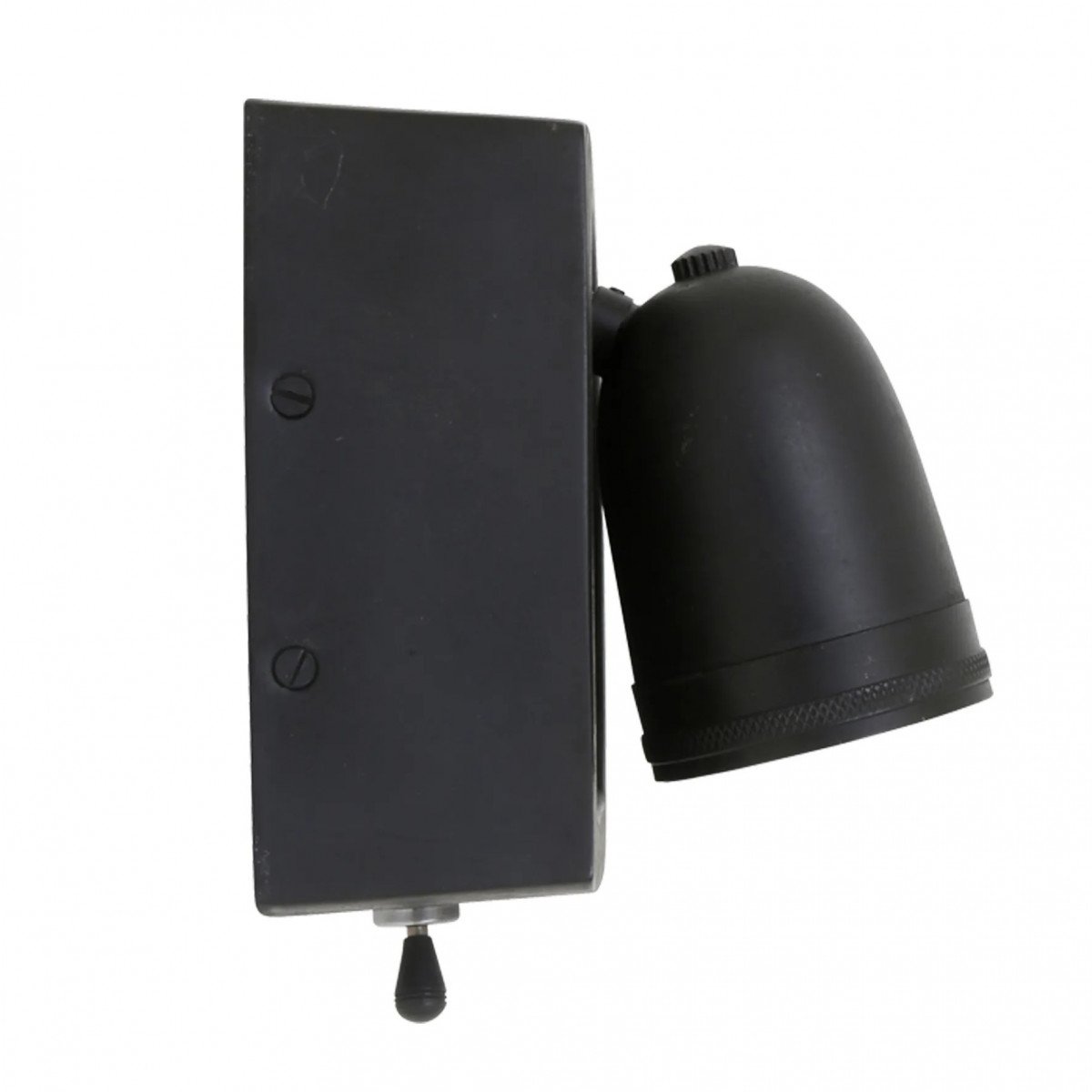 lampe en laiton noir antique avec douille GU10