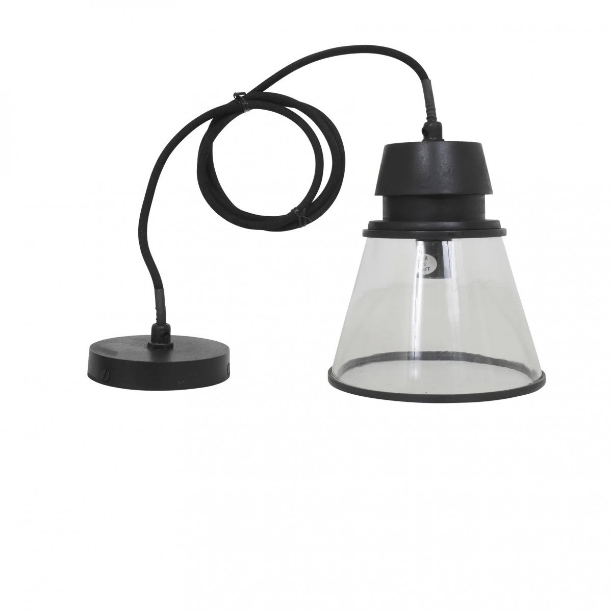 lampe en laiton noir antique avec douille E14