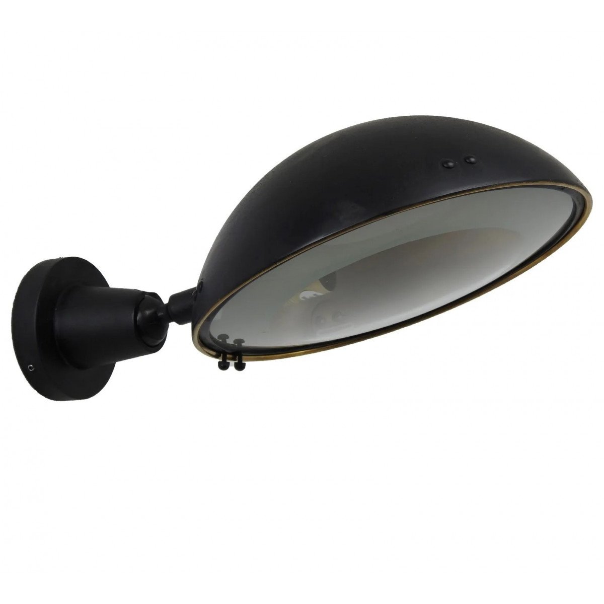 lampe en laiton noir antique avec douille E27