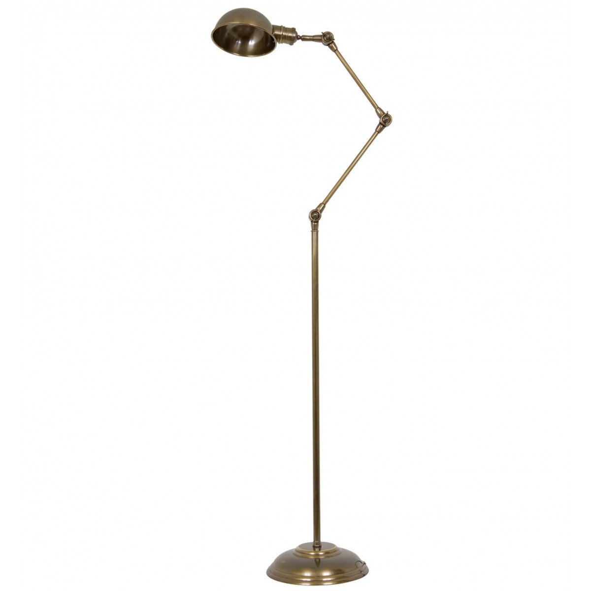 lampe en laiton antique avec douille FE27