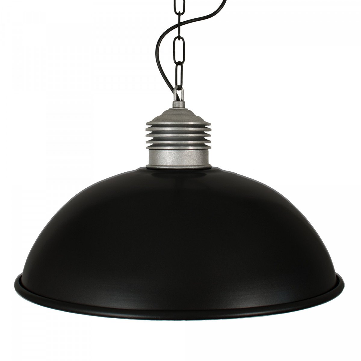 Lampe suspendue Industrial II Noire (6504k4) | Nostalux.fr