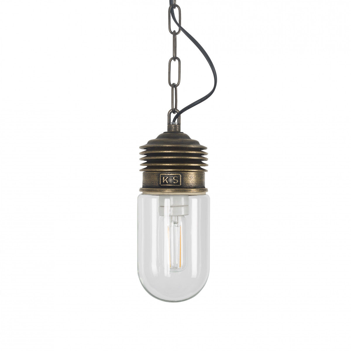 Suspension Genius (6576) Bronze lampes suspendues industrielles | Nostalux.fr