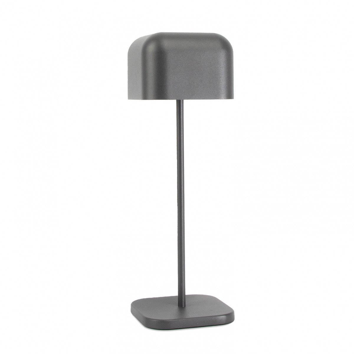 Lampe de table anthracite en aluminium moderne pour l'intérieur et l'extérieur