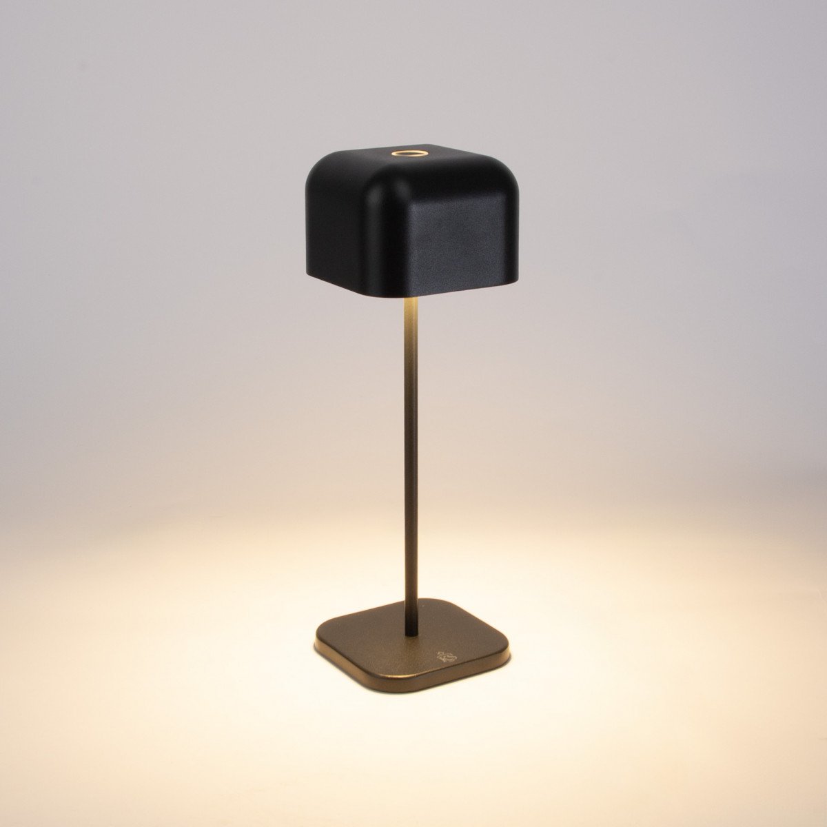 Lampe de table anthracite en aluminium moderne pour l'intérieur et l'extérieur