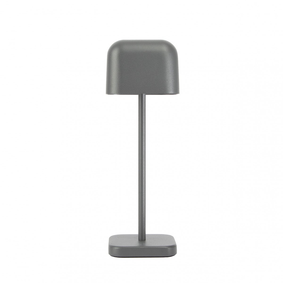 Lampe de table compacte anthracite en aluminium moderne pour l'intérieur et l'extérieur