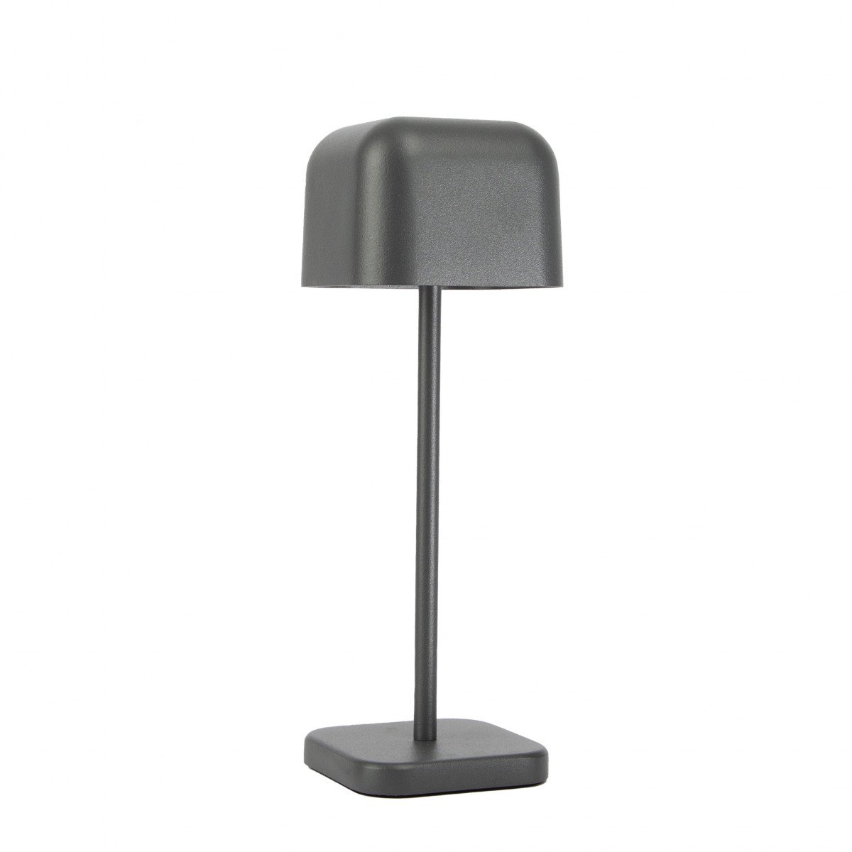 Lampe de table compacte anthracite en aluminium moderne pour l'intérieur et l'extérieur