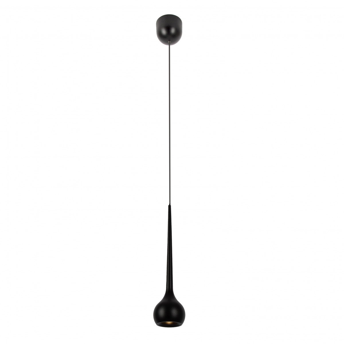 Lampe suspendue noir design aluminium moderne