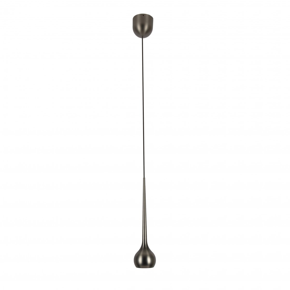 Lampe suspendue gun metal design aluminium moderne